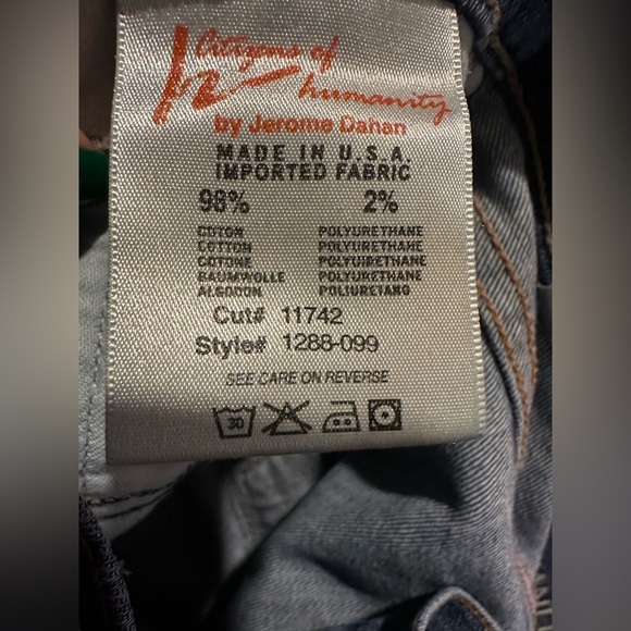 Citizens of Humanity Straight Leg Jeans Elson Mid Rise Medium Wash Denim - Picture 8 of 10